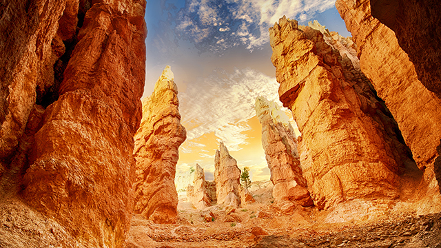 Canyon Rock Desktop Background