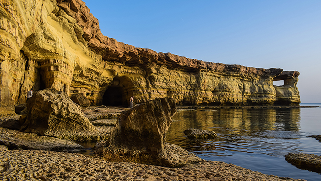 Cyprus Shore Desktop Background