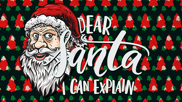 Dear Santa Desktop Background