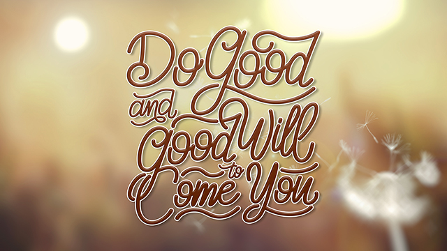Do Good Desktop Background