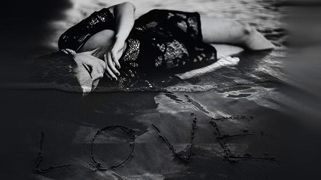 Girl in Love Desktop Background