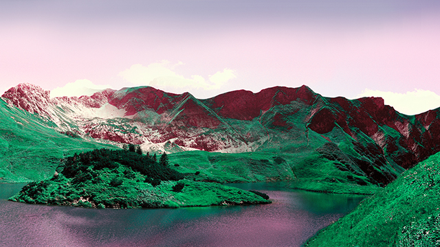 Green Mountain Hills Desktop Background