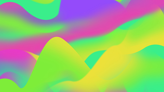 Holographic Colors Desktop Background