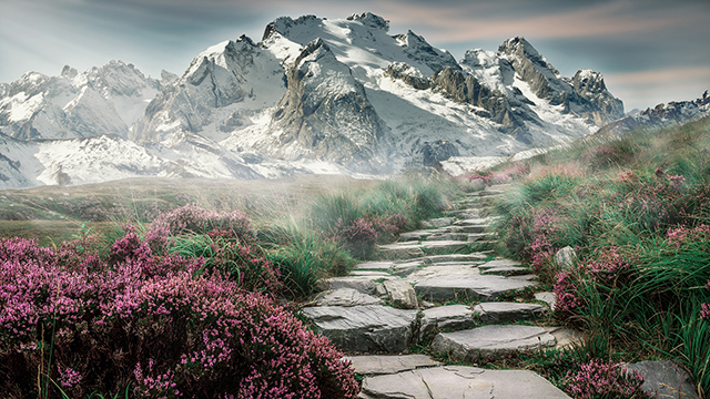 Mountain Landscape Desktop Background
