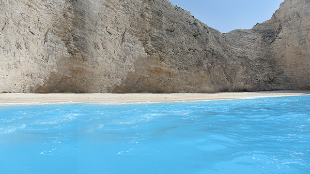 Navagio Blue Desktop Background