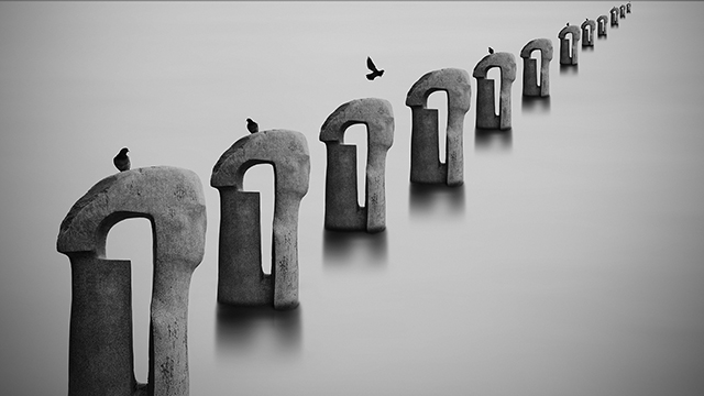 Sea of Fog Desktop Background