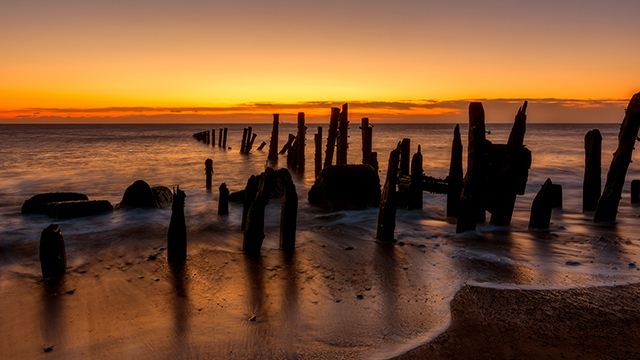 Spurn Point Desktop Background