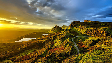 Scotland Google Meet Background