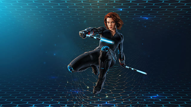 Black Widow 3D Google Background