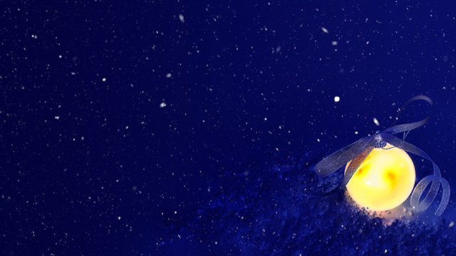 Blue Christmas Google Background