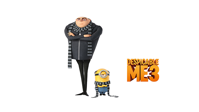 Despicable Me 3: Dru & Minion Google Background