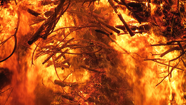 Fire Google Background