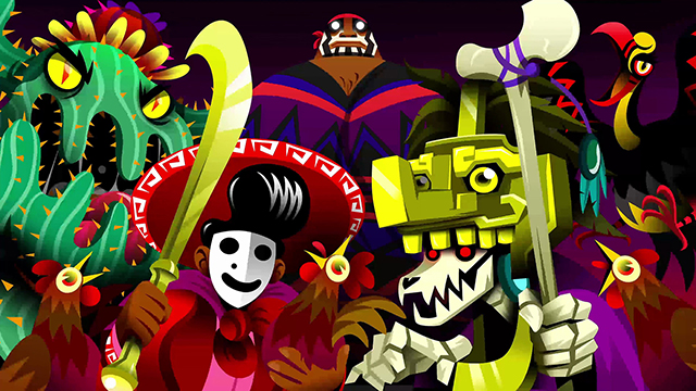 Guacamelee 2 Google Background