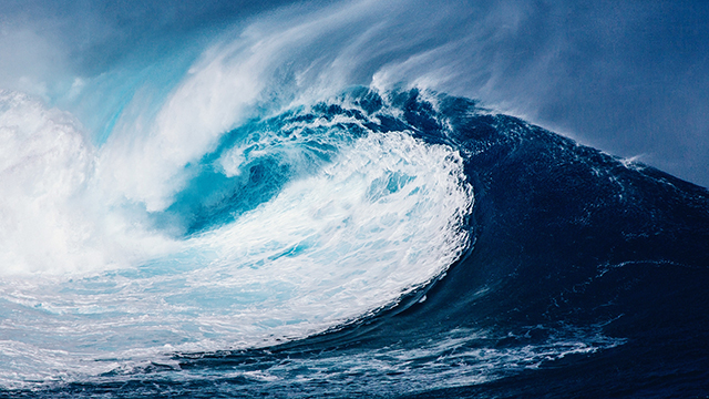 Mega Wave Google Background