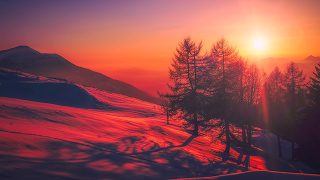 Morning Mountain Google Background