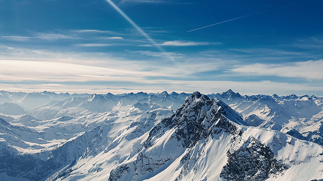 Mountain Peaks Google Background