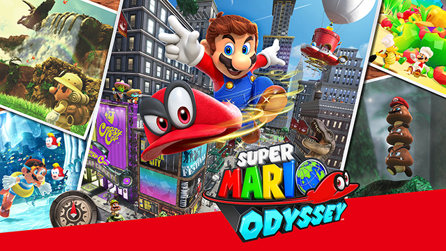 Super Mario Odyssey Google Background