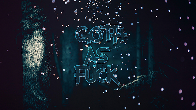 Very Gothic Like Google Background