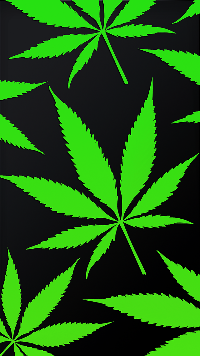 420 Luminated iPhone Background