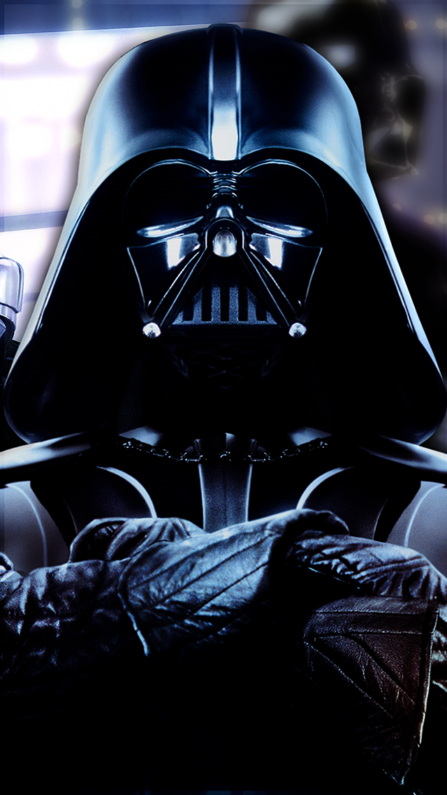 Darth Vader iPhone Background.