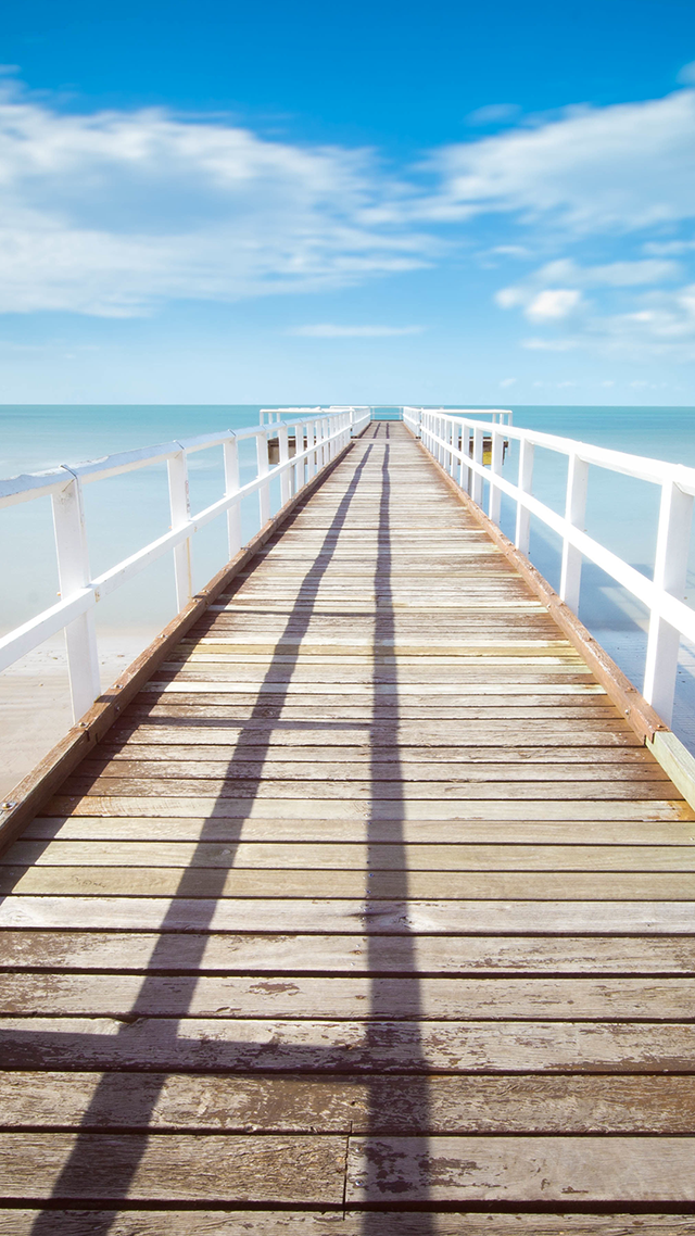 Pier iPhone Background.