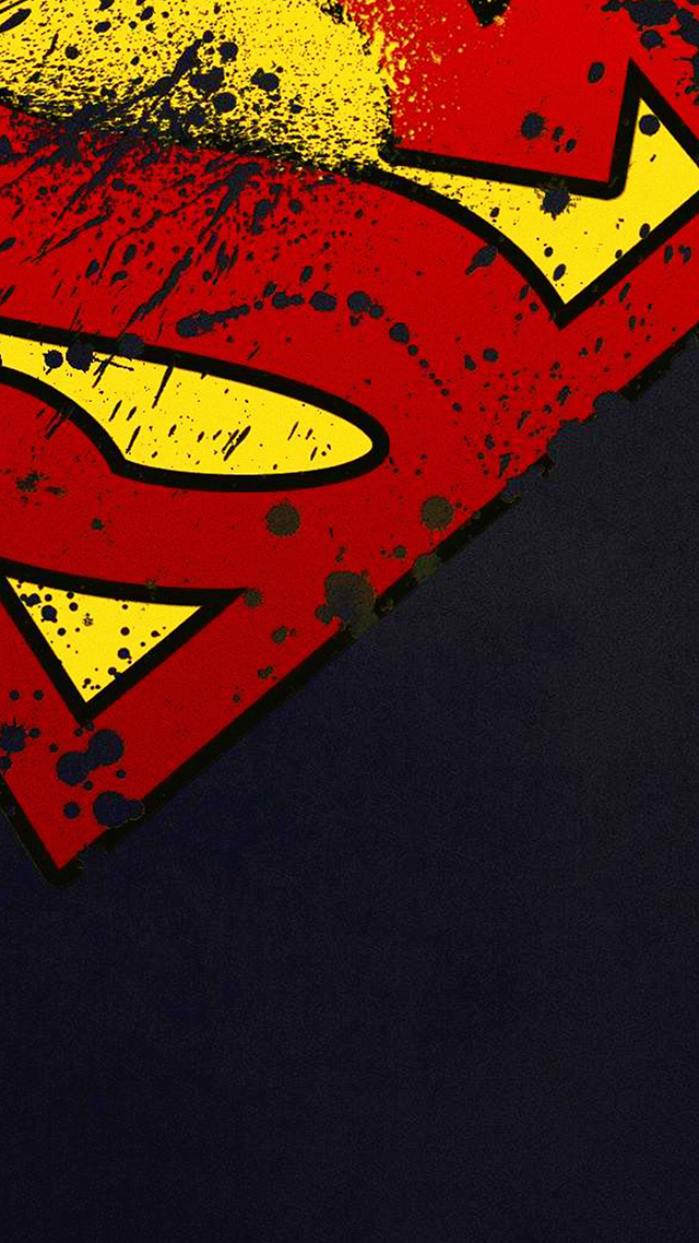 Superman Grunge iPhone Background.
