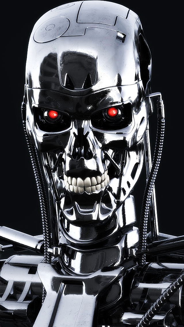Terminator iPhone Background.