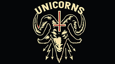 Death Metal Unicorn Laptop Background
