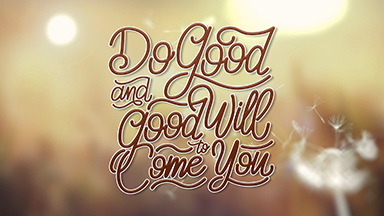 Do Good Laptop Background