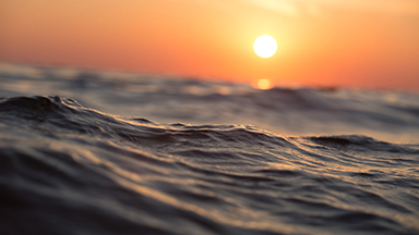 Dusky Waves Laptop Background