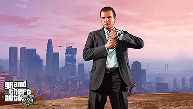 GTA 5 Michael Laptop Background