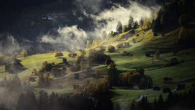 Valley Landscape Laptop Background
