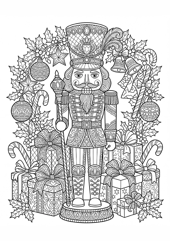 Nutcracker coloring page