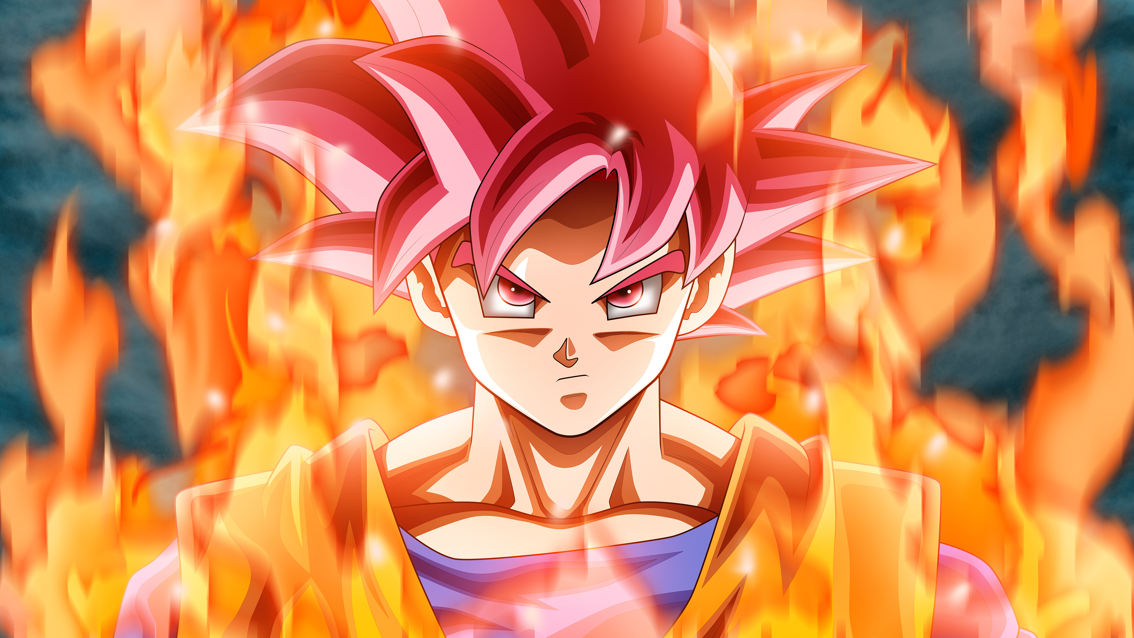 Goku Dragon Ball Super Saiyan Wallpaper 4K