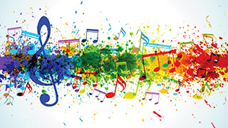 musical colors wallpaper