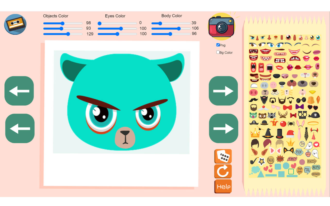 cute dp pic creator Google Chrome extension