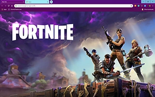 Fortnite Zombies Chrome Theme