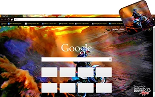 Motocross Chrome Theme
