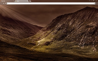 Mountains Chrome Theme