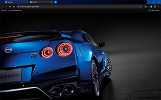 Nissan GTR Nissan GTR Chrome Theme