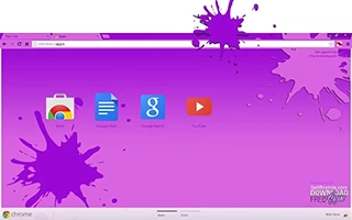 Purple Pink Chrome Theme