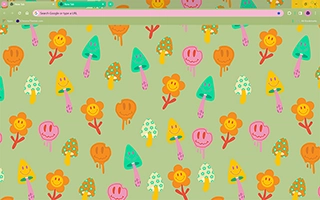 Trippy Hippie Trippy Hippie Chrome Theme