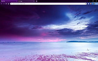 Tropical Krabi Chrome Theme