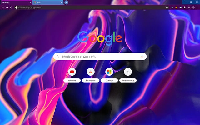 Abstractium - Freiti Chrome theme - Screenshot 2
