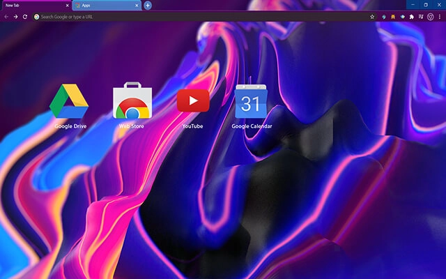 Abstractium - Freiti Chrome theme - Screenshot 3