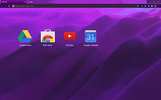 Abstractium - Lantri Chrome theme - Screenshot 3