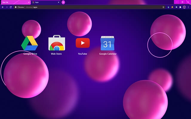 Abstractium - Moshi Chrome theme - Screenshot 3