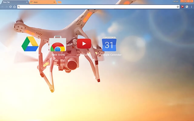 Air Drone Chrome theme - Screenshot 3