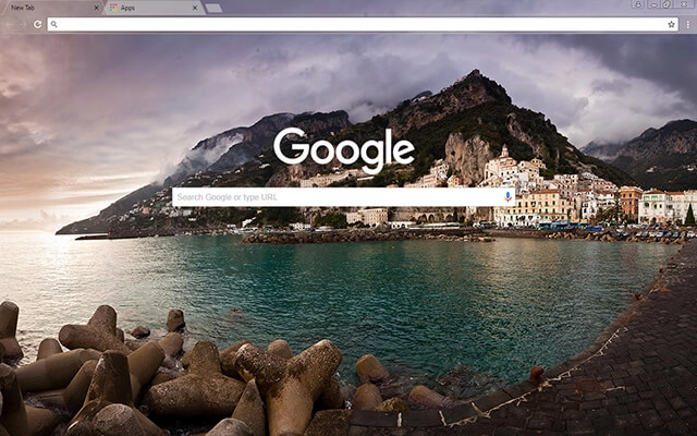 Amalfi Bay Chrome theme - Screenshot 2
