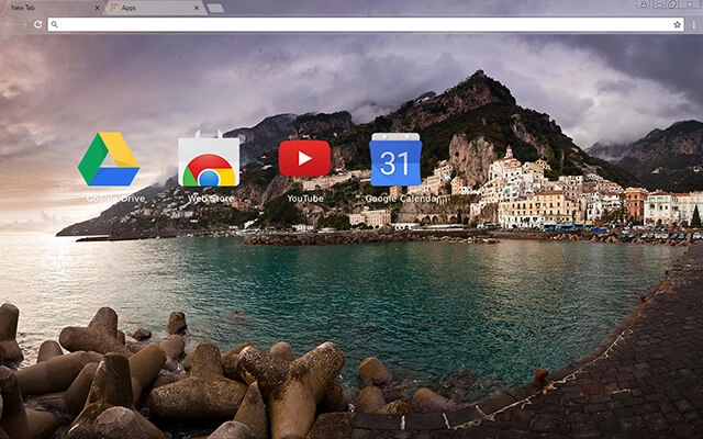 Amalfi Bay Chrome theme - Screenshot 3